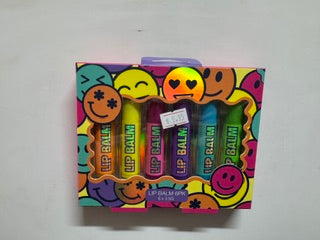 LIPBALM 6PC SMILEY SCENTED