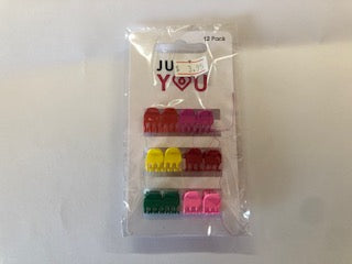 CLAW CLIPS BRIGHT COLOURS PK12