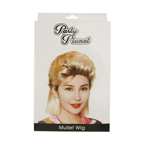 WIG 80'S BLONDE MULLET