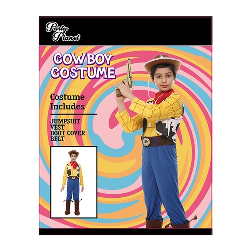 COWBOY COSTUME XL 9-10YRS