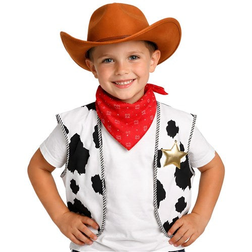 COWBOY DRESS UP KIT 3PC