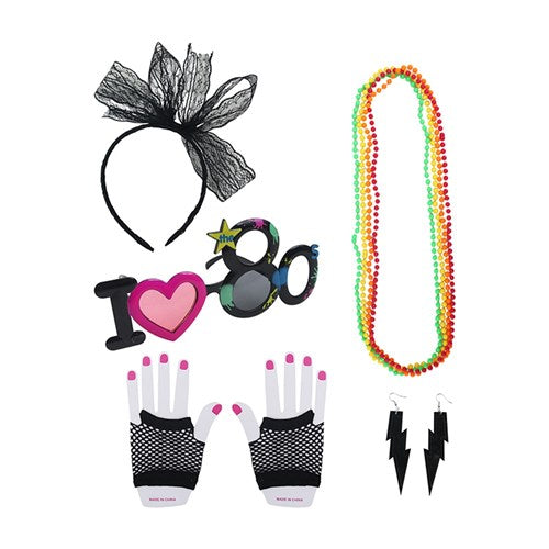 80'S DRESS UP 5PC