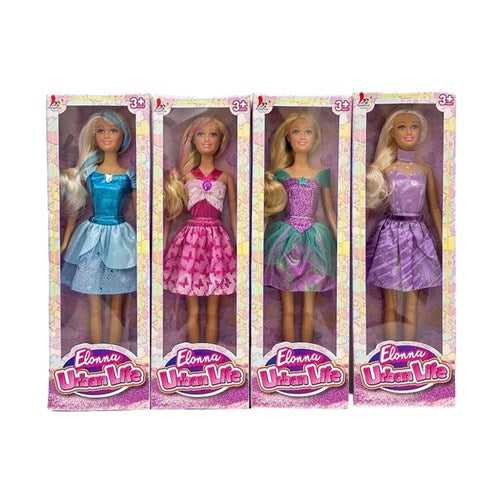 DOLL FASHION 30CM 4ASST