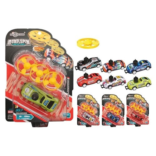 CAR PULL W/SPINNERS 4PC