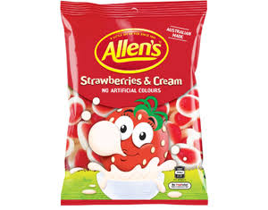 ALLENS STRAWBERRIES & CREAM 1.3KG