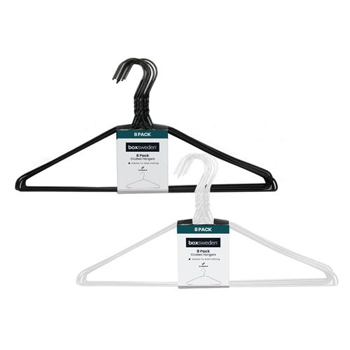 COAT HANGERS WIRE 8PK