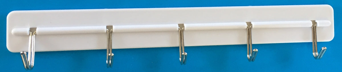 UTILITY RACK LGE 5 HOOKS