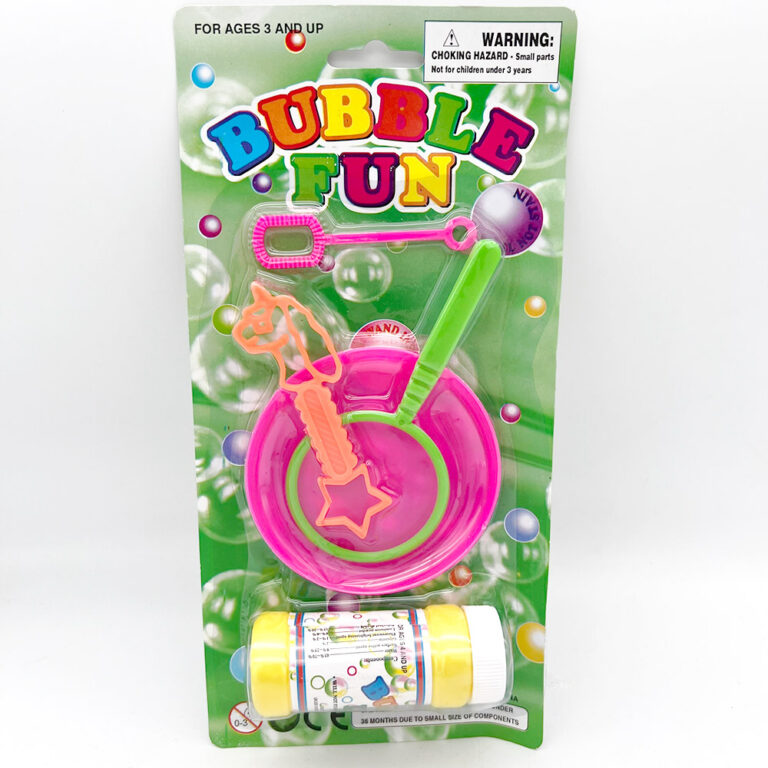 BUBBLE BLOWER SET 9CM