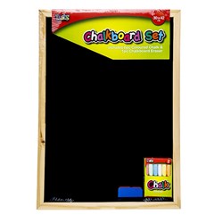 CHALKBOARD WOODEN FRAME 300X420MM