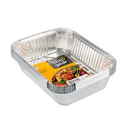 FOIL TRAYS PK10 1900ML