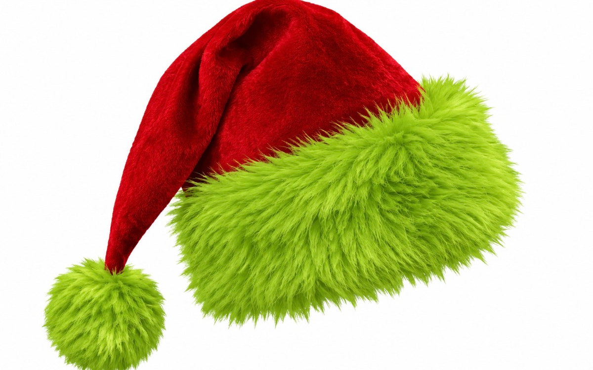 SANTA HAT GREEN MEANIE