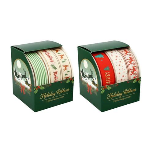 XMAS RIBBON SET 3X2M