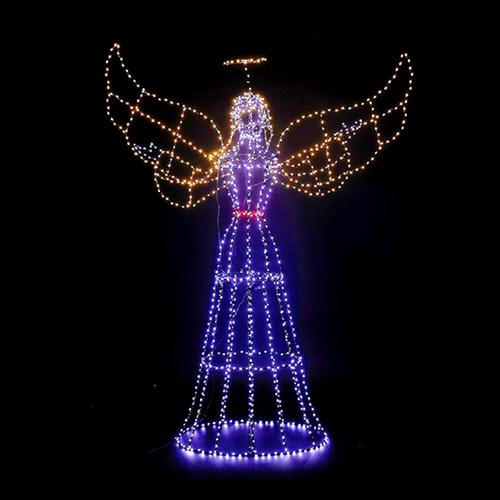 ROPE LIGHT ANGEL 110X28X158CM