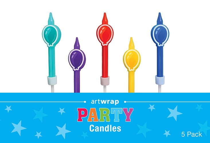 CANDLES 5 PICK BALLOONS