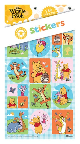 STICKER BOOK 288PCS WINNIE THE POOH
