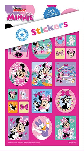STICKER BOOK 288PCS DISNEY MINNIE