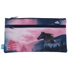 PENCIL CASE TWIN ZIP TWILIGHT