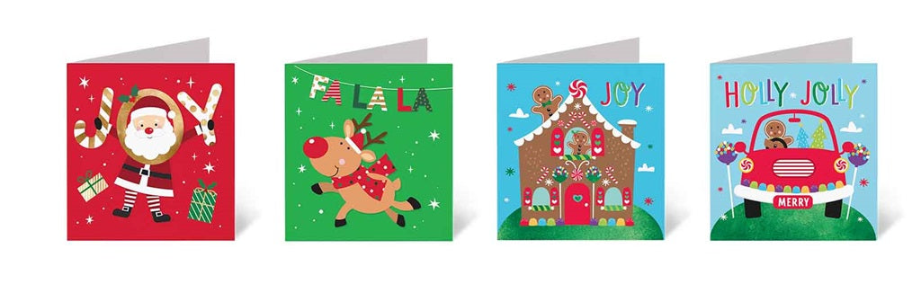 XMAS CARDS 20PK KIDS