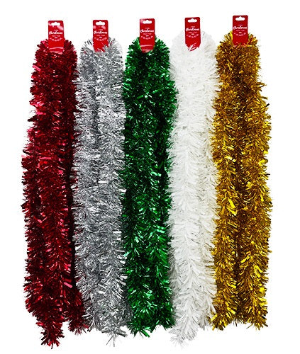 TINSEL 4M ASST CLRS