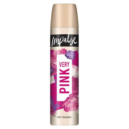 IMPULSE BODY SPRAY 75ML VERY PINK