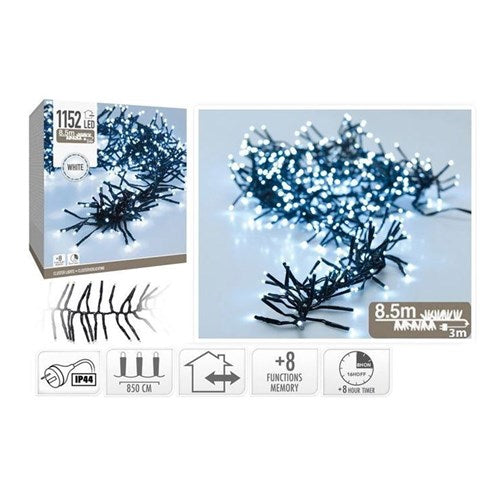 CLUSTER LED LIGHTS 1152LED WHITE