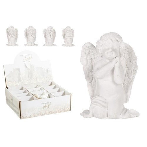 ANGEL ORNAMENT KNEELING 7.5CM
