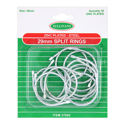 SPLIT RINGS 29MM STEEL