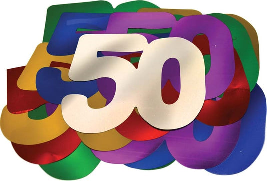 CONFETTI GIANT 30PK 50TH