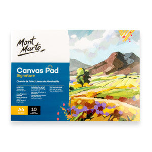 CANVAS PAD 10 SHEET A4