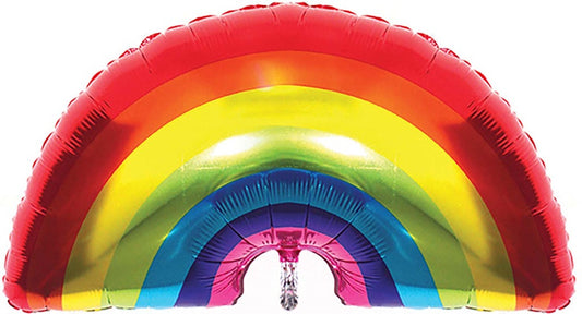 BALLOON FOIL 60CM RAINBOW