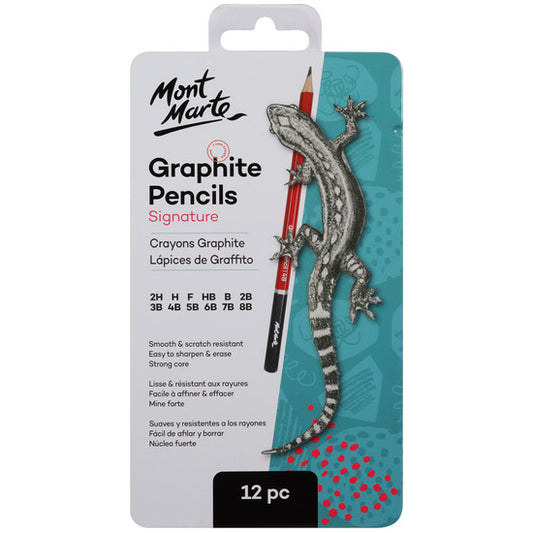 GRAPHITE PENCILS 12PC