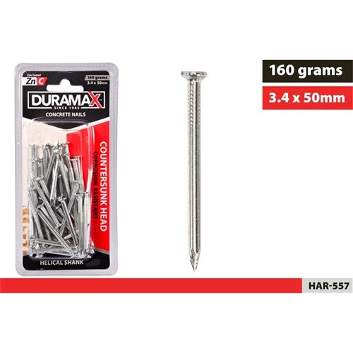 NAILS CONCRETE 3.4 X 50MM