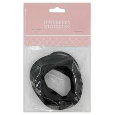 SUEDE THONGING DARK BLACK 2MM 4M