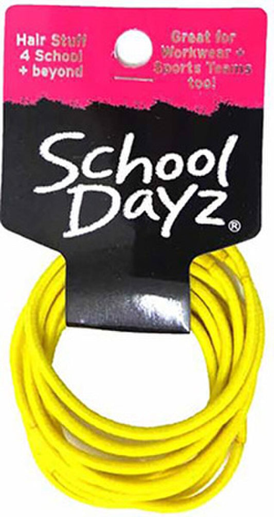 SCHOOL DAYZ  HAIR TIES YELLOW