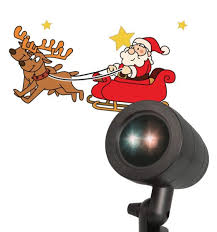 LED PROJECTOR LIGHT SANTA