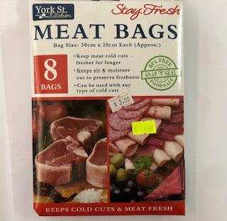 MEAT STAY FRESH BAGS 8PC