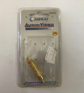 AUDIO/VIDEO RCA PLUG