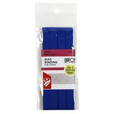 BIAS BINDING 12MM X 5M ROYAL BLUE