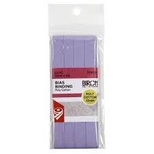 BIAS BINDING 12MM X 5M LILAC