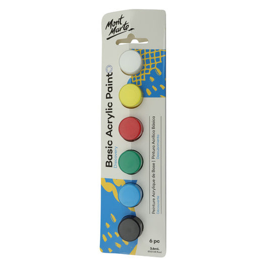 PAINTS 6PC X 3.6ml BASIC