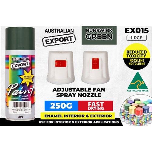 SPRAY PAINT EXPORT BRUNSWICK GREEN