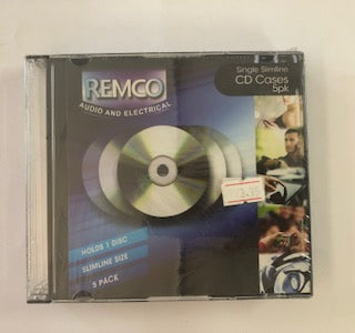 CD CASES SLIMLINE PK5