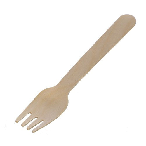 FORKS WOODEN ECO 50PK