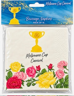 MELBOURNE CUP NAPKINS PK16