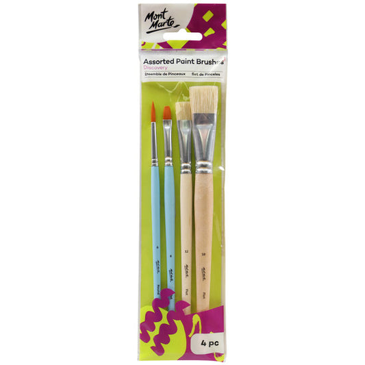 BRUSH SET 4PC