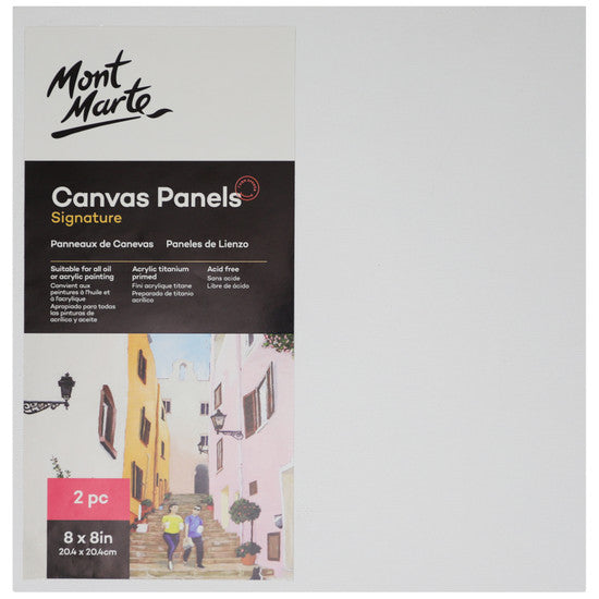 CANVAS PANELS PK2 20X20CM