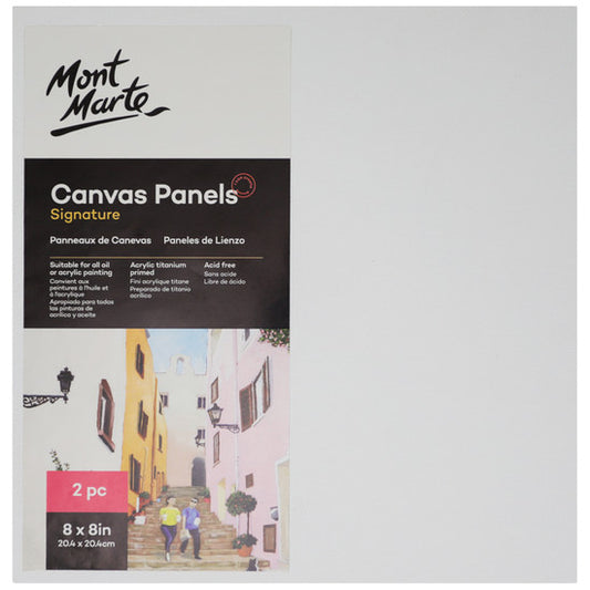 CANVAS PANELS PK2 20X20CM