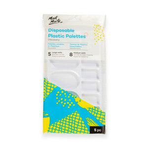 DISPOSABLE PLASTIC PALETTES 5PC