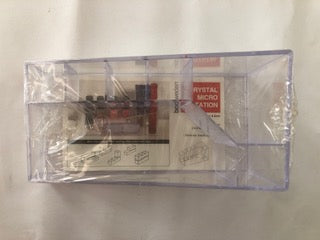 TRAY CRYSTAL MICRO 7 SECTION 16X8X6CM