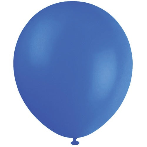 BALLOONS 20PK 25CM BLUE